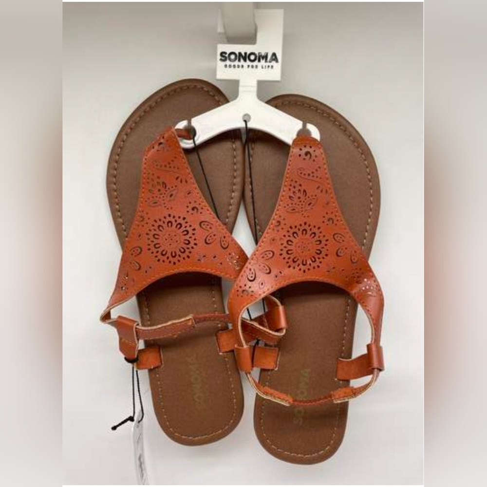 Women's Cognac Sandals